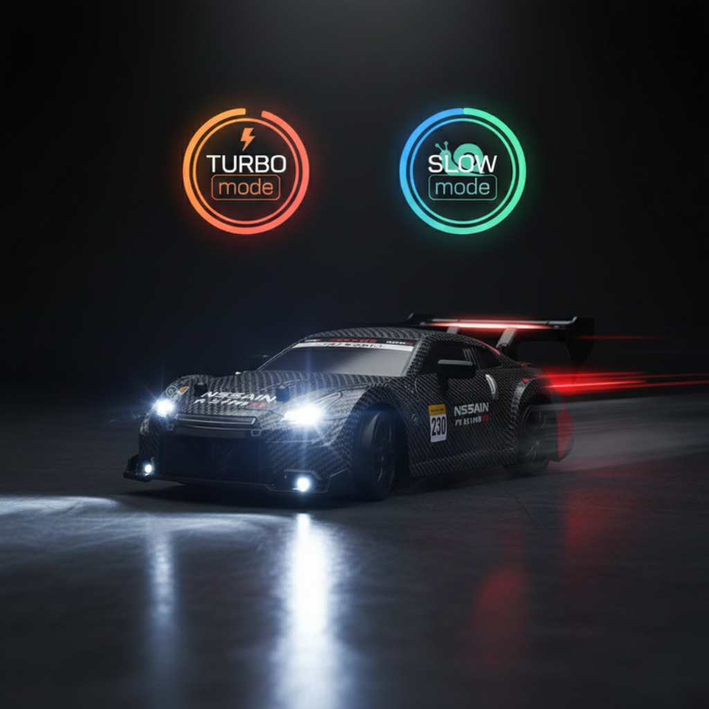 NISSAN 350Z BLACK  - Autko Zdalnie Sterowane Drift RC - Legenda Driftu - Kompletny Zestaw