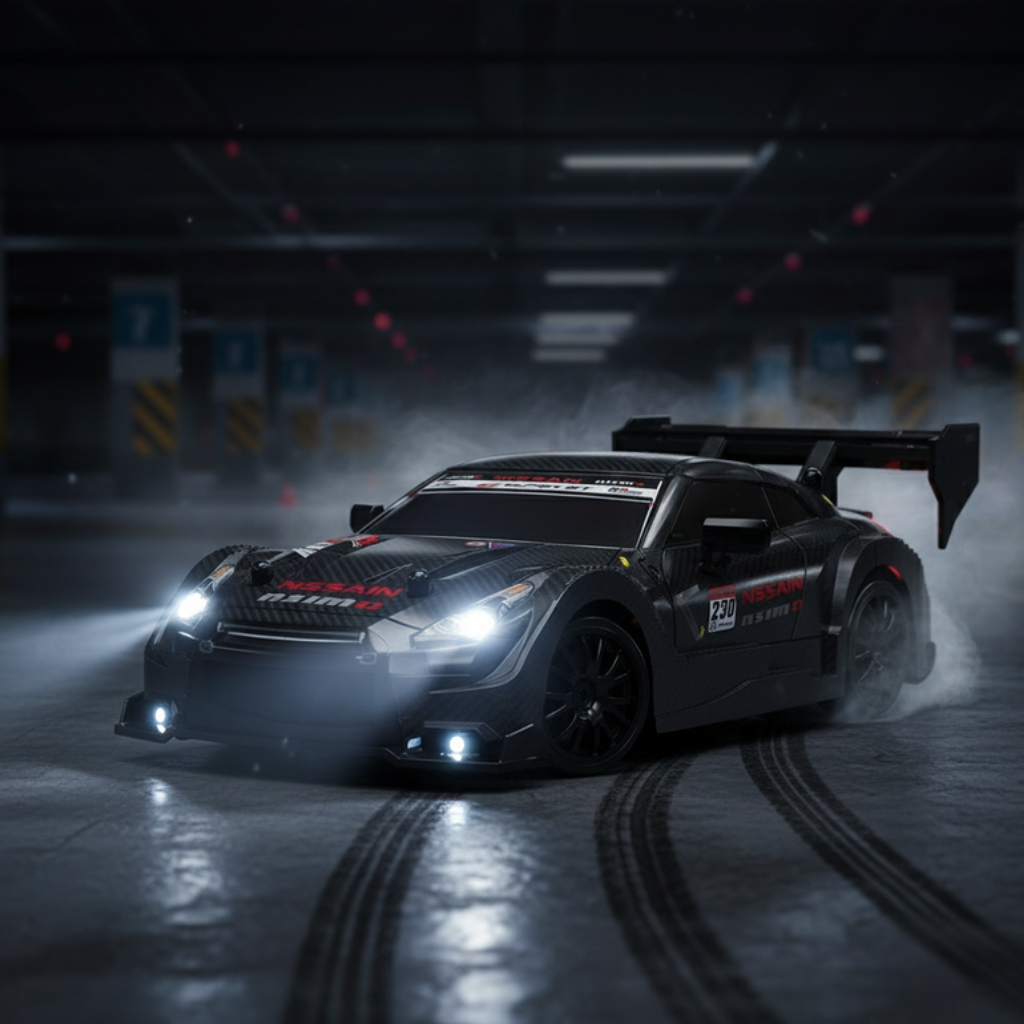 NISSAN 350Z BLACK  - Autko Zdalnie Sterowane Drift RC - Legenda Driftu - Kompletny Zestaw